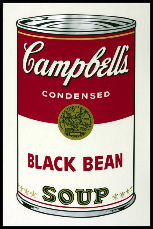 Black Bean 1968 by Andy Warhol 1928-1987